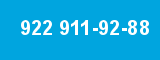 922 911-92-88